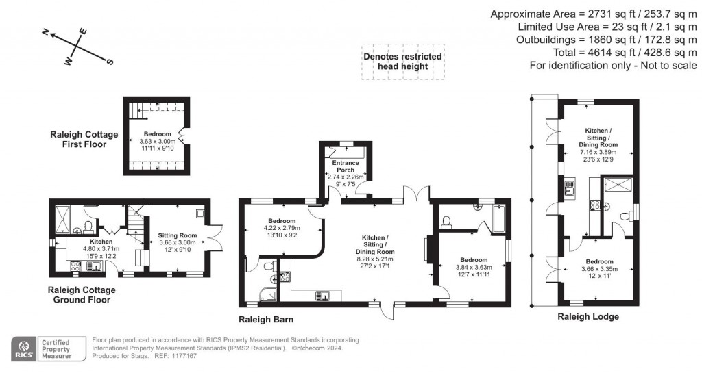 Floorplans For East Putford, Holsworthy