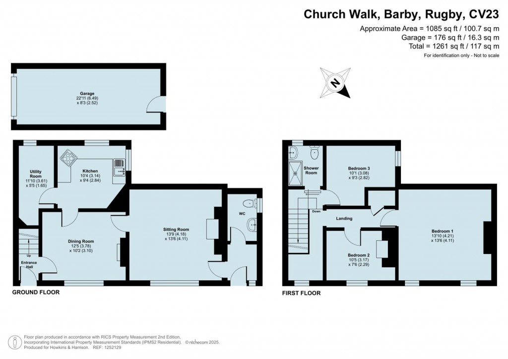 Floorplans For Church Walk, Barby, Rugby, CV23