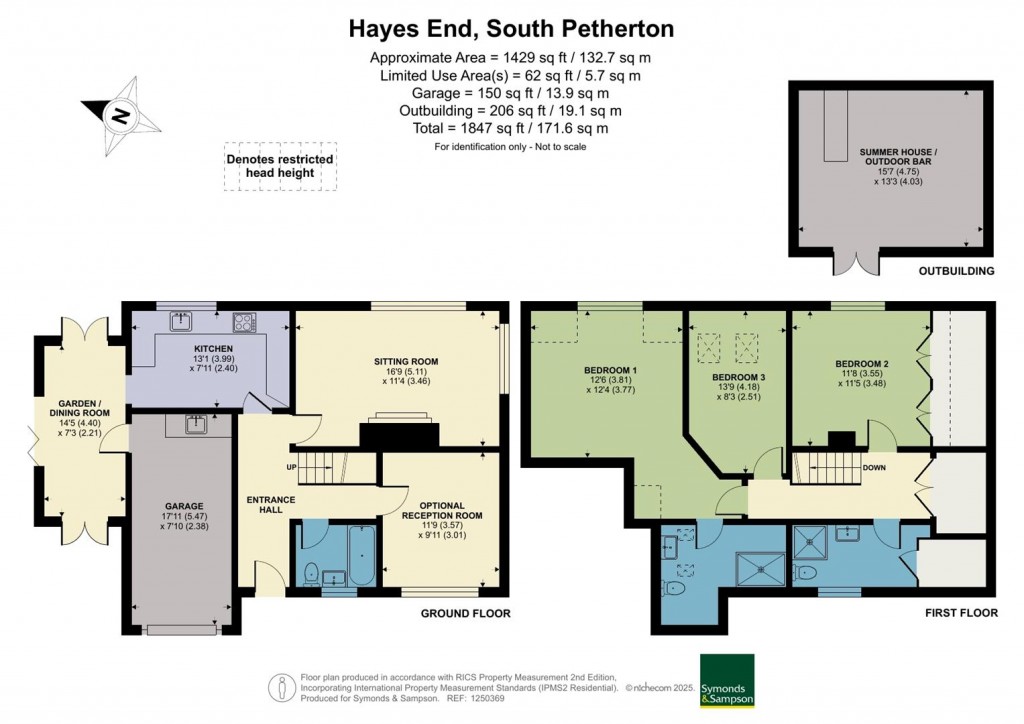 Floorplans For Hayes End, South Petherton