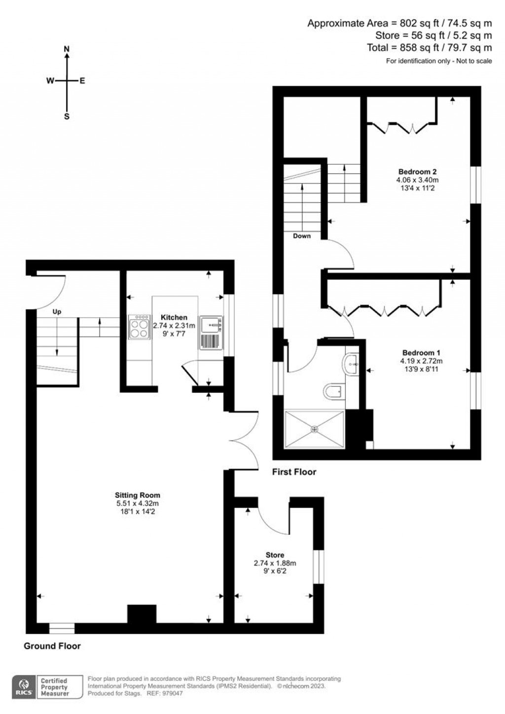 Floorplans For Yarcombe, Honiton