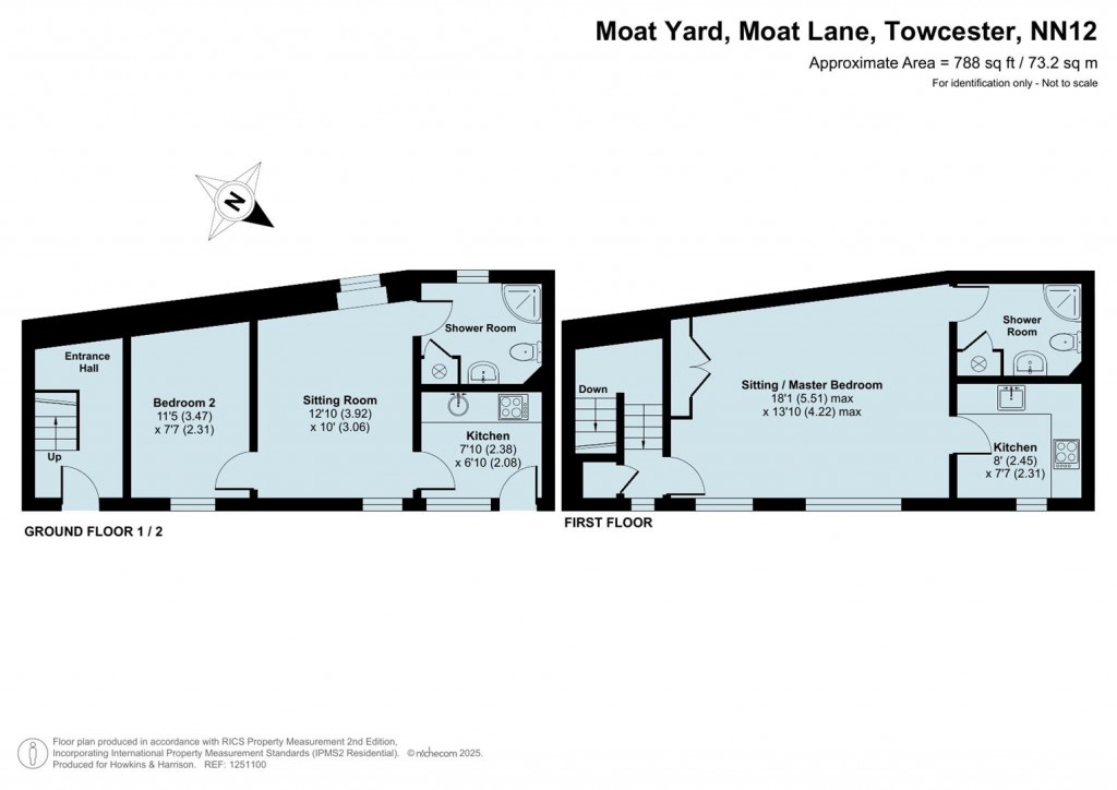 Floorplans For Moat Yard, Moat Lane, Towcester, NN12