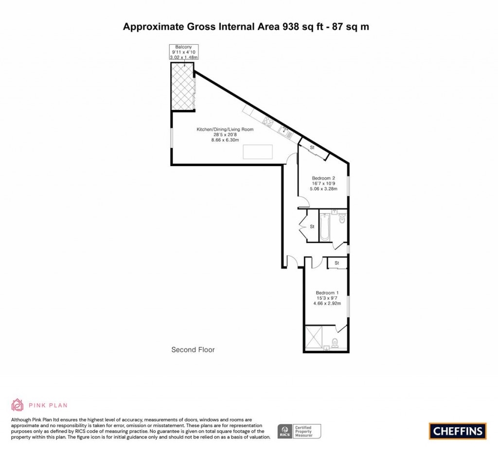 Floorplans For Great Northern Road, Cambridge