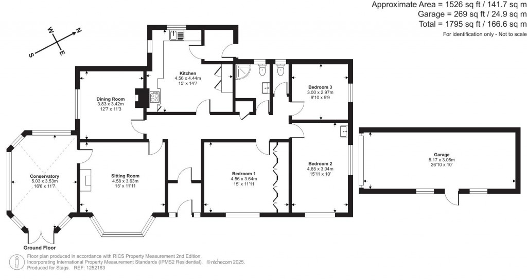 Floorplans For Old Lyme Road, Charmouth, Bridport