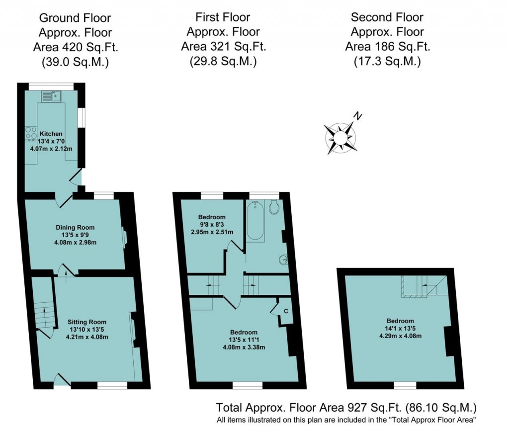 Floorplans For Broughton Road, Banbury