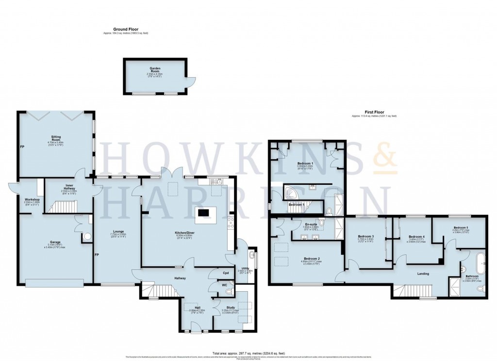 Floorplans For Willesley  Close, Ashby-De-La-Zouch, LE65