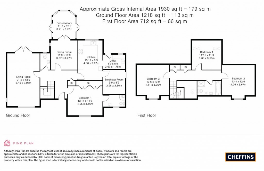 Floorplans For Cornwell Close, Isleham