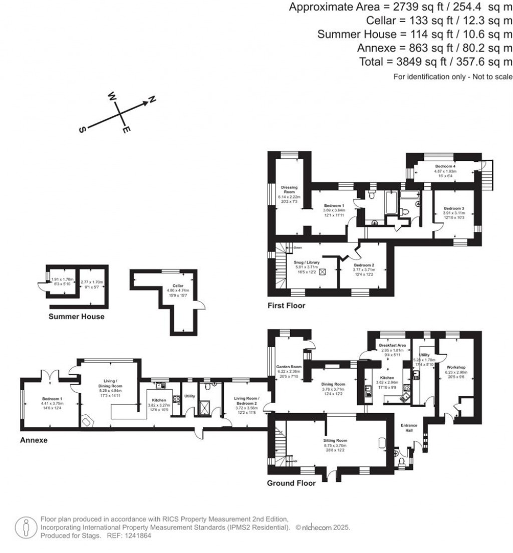 Floorplans For Tresarrett, Bodmin