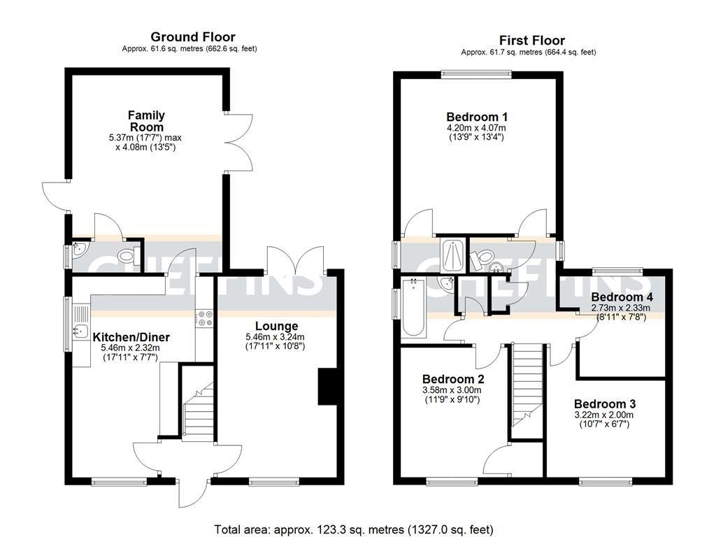 Floorplans For Limes Close, Littleport