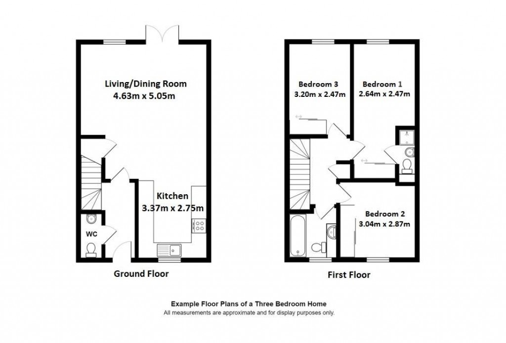 Floorplans For 'The Charmouth', Monmouth Park, Lyme Regis