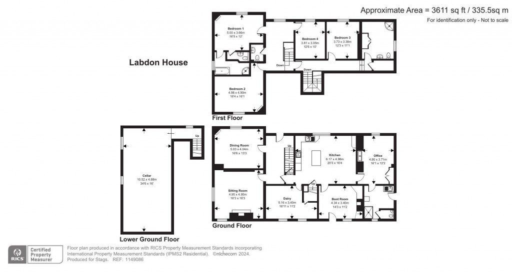 Floorplans For Wembworthy, Chulmleigh