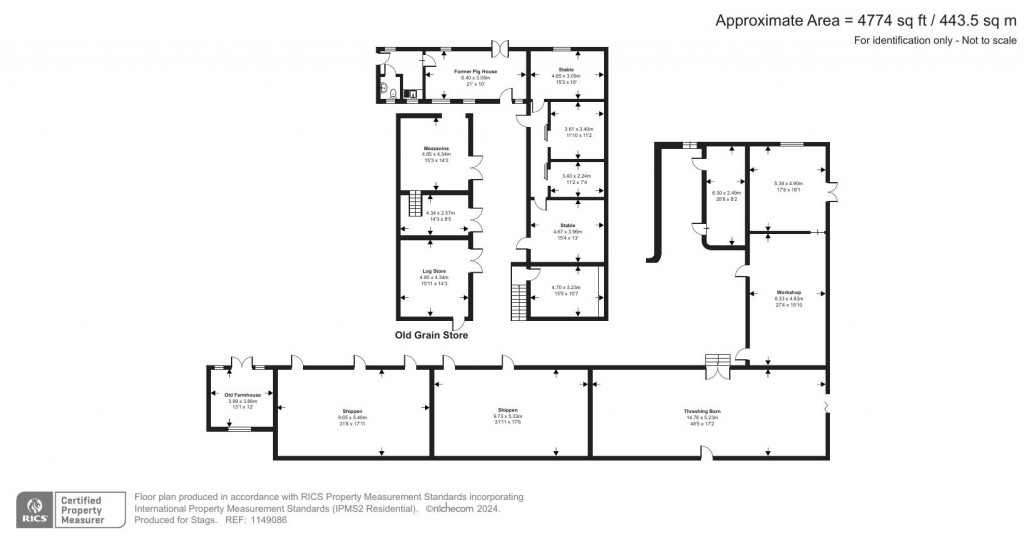 Floorplans For Wembworthy, Chulmleigh