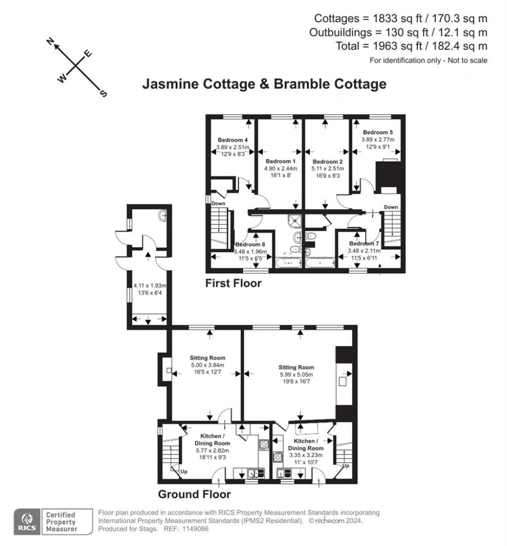 Floorplans For Wembworthy, Chulmleigh