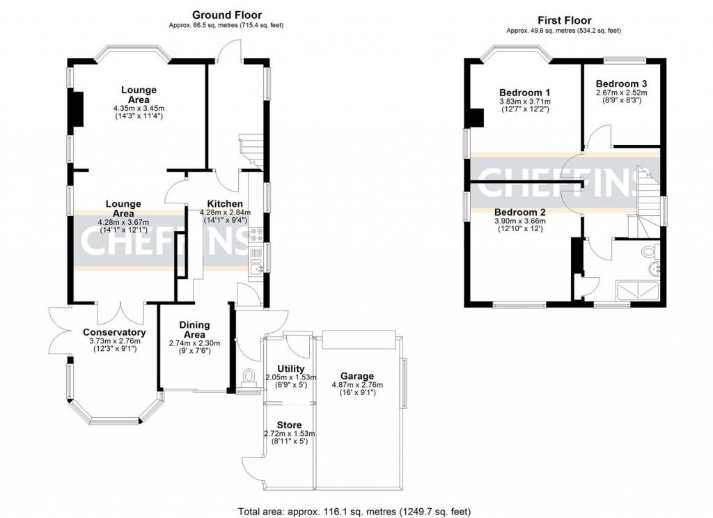 Floorplans For Wisbech Road, Littleport, Ely