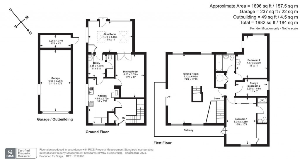 Floorplans For Northmoor Road, Dulverton