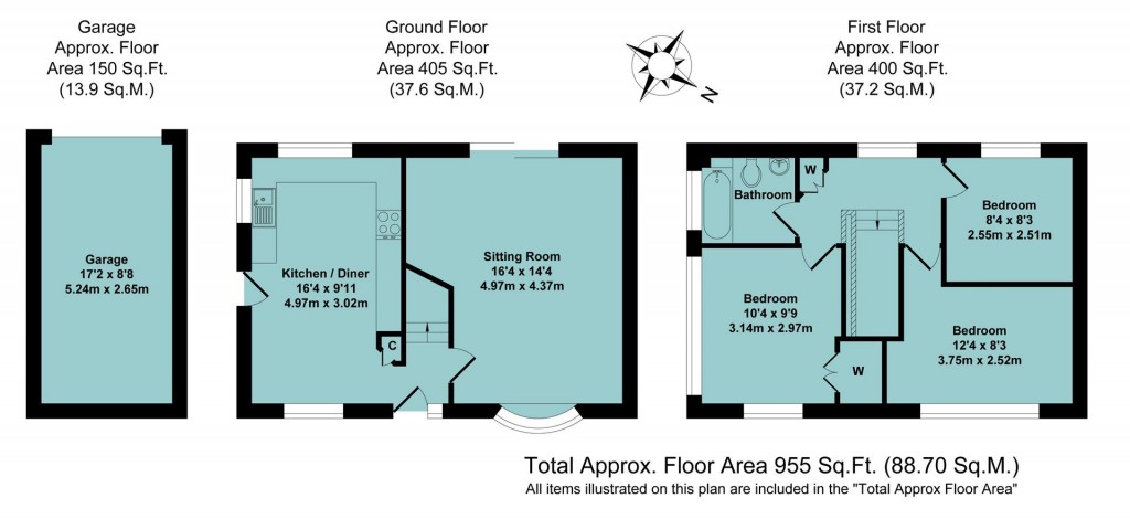 Floorplans For Bankside, Banbury