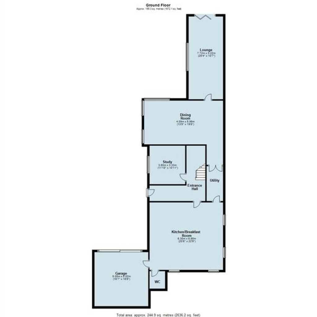 Floorplans For Wellsborough Road, Sheepy Parva, CV9