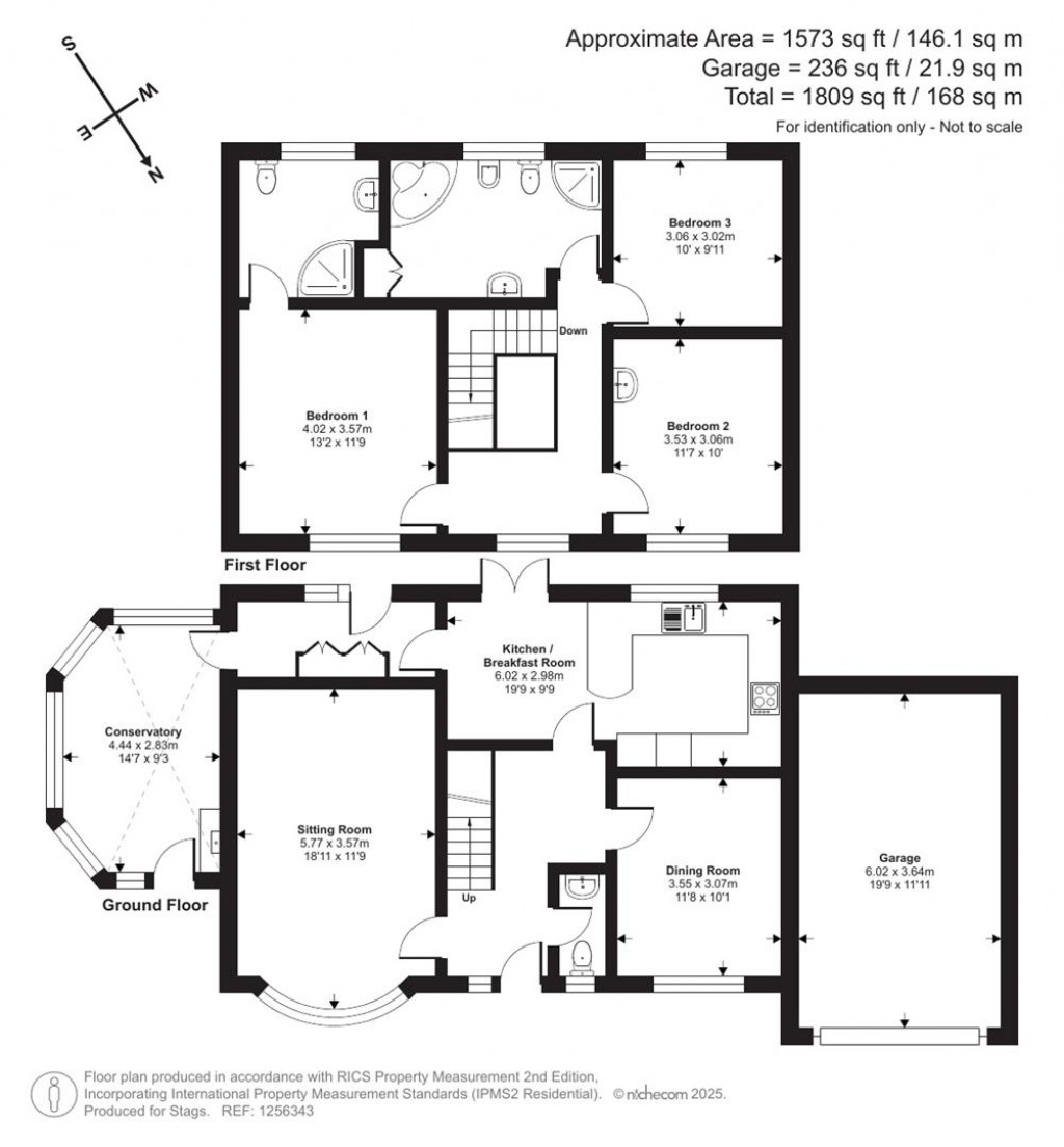 Floorplans For Ridgevale Close, Gulval, Penzance