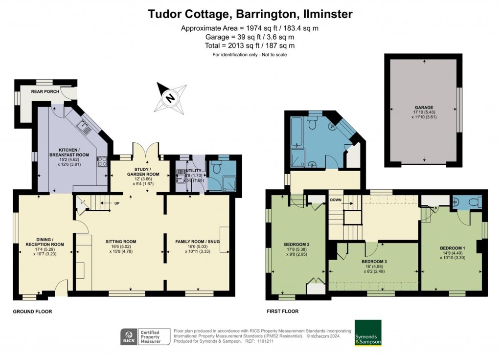 Floorplans For Barrington, Ilminster, Somerset