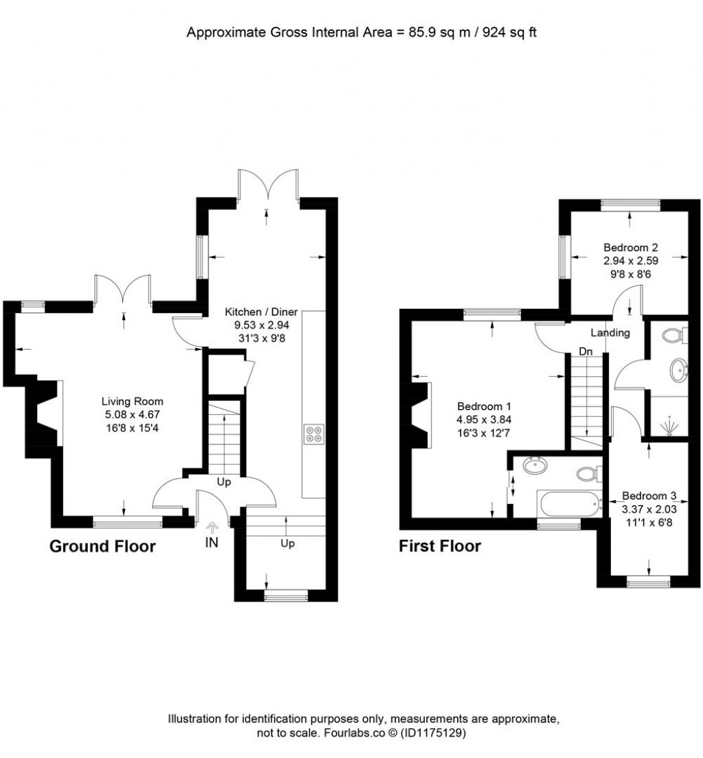 Floorplans For Fitzhead, Taunton