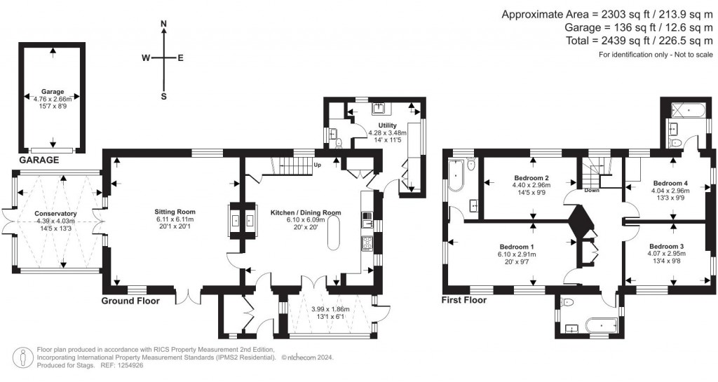 Floorplans For Halsfordwood Lane, Nadderwater, Exeter
