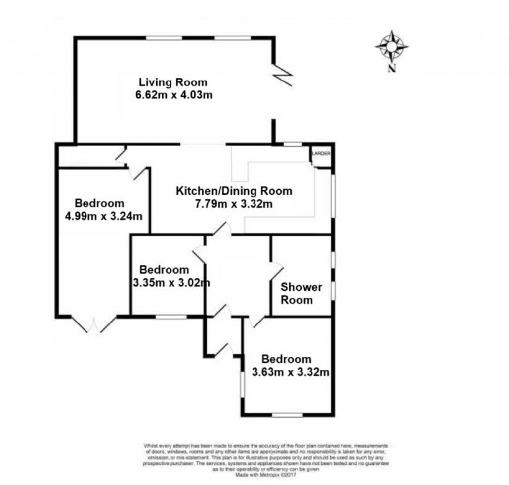 Floorplans For Looke Lane, Puncknowle, Dorchester