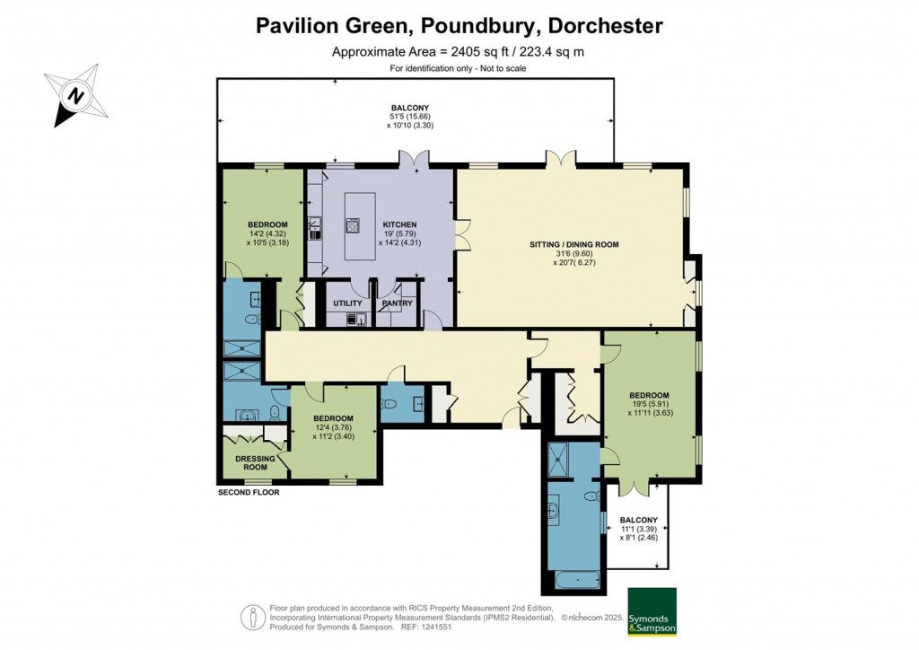 Floorplans For Royal Pavilion, Poundbury, Dorchester