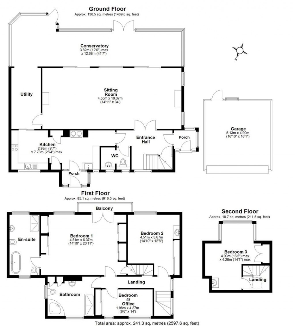 Floorplans For Hennapyn Road, Torquay