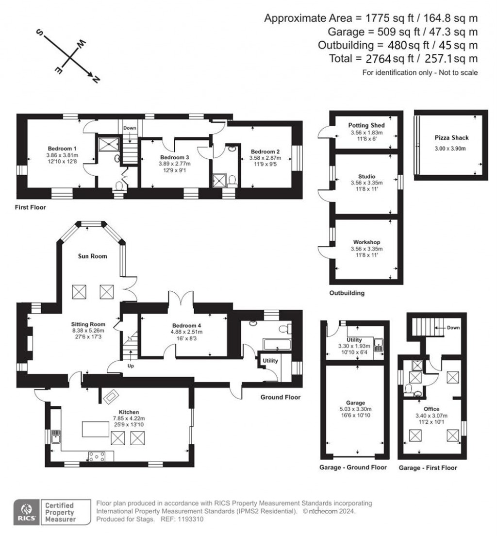 Floorplans For Bosulval, Penzance