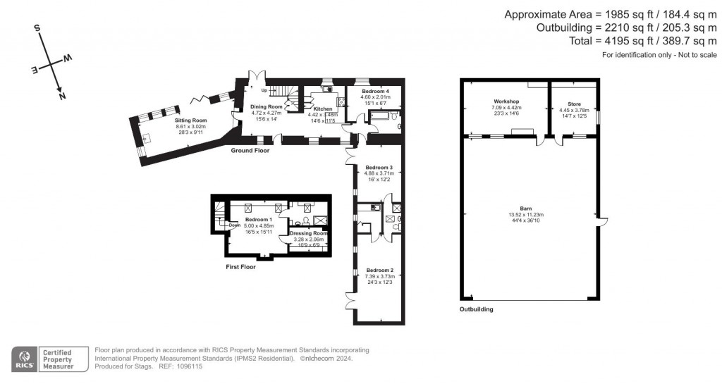 Floorplans For Cheriton Fitzpaine, Crediton