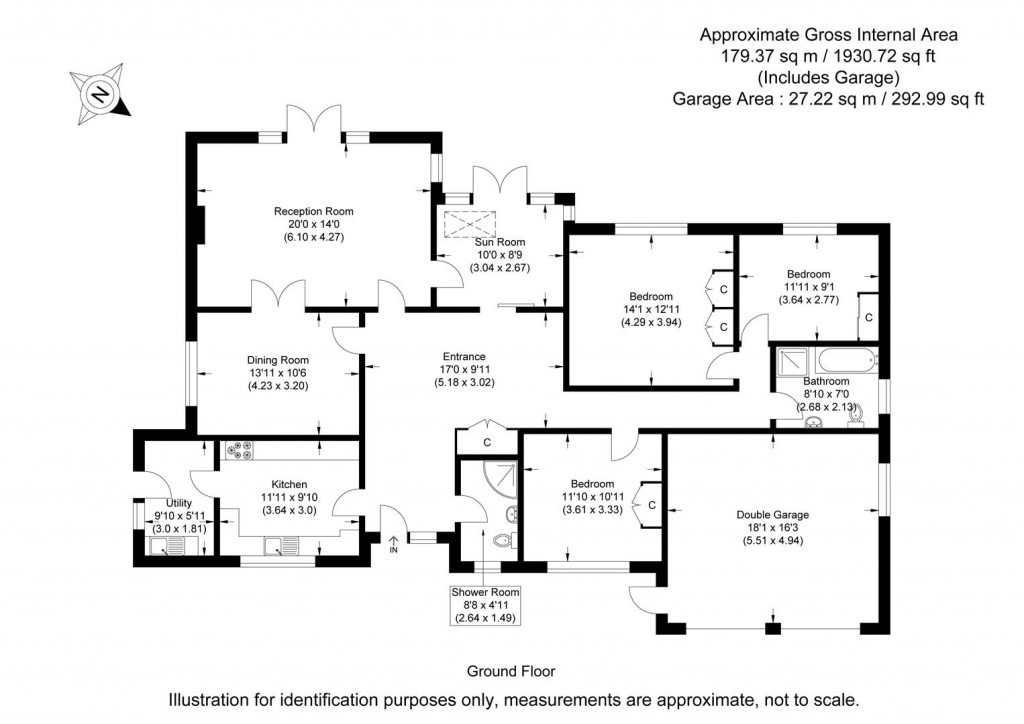 Floorplans For Walden Road, Great Chesterford, Saffron Walden