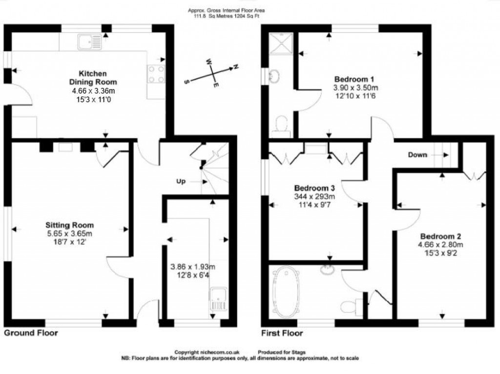 Floorplans For Clyst Hydon, Cullompton