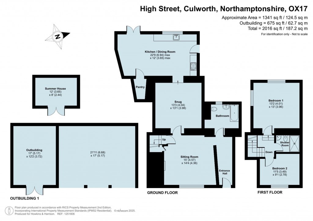 Floorplans For High Street, Culworth, OX17