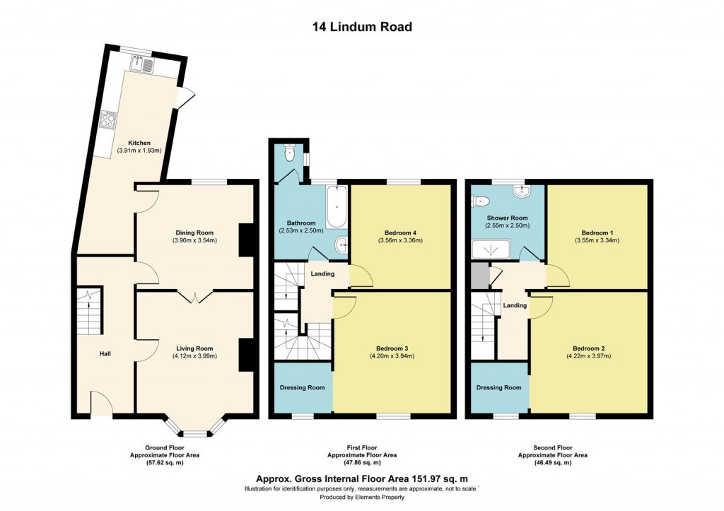 Floorplans For Lindum Road, Lincoln