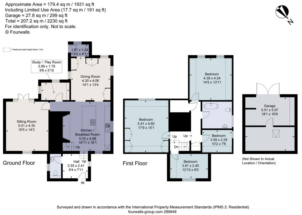 Floorplans For Britwell Salome, Watlington