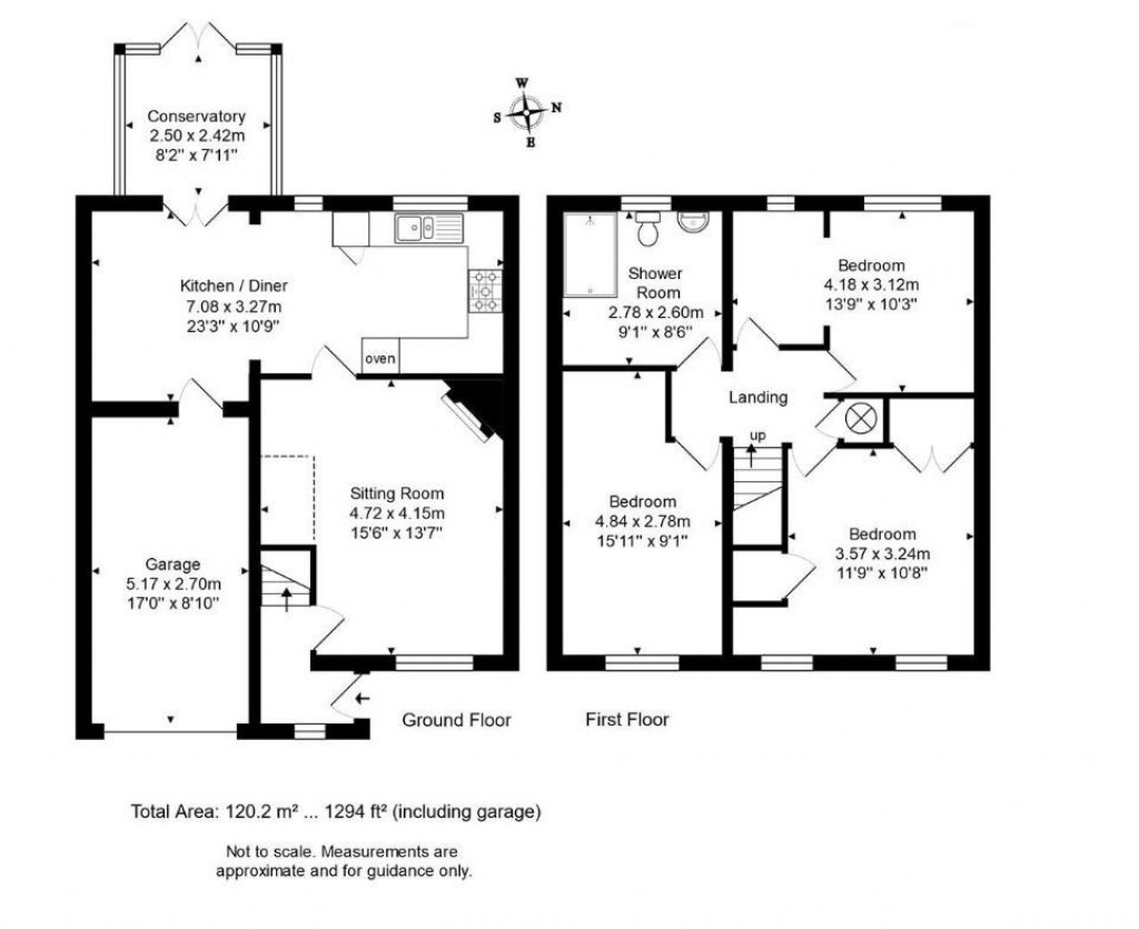 Floorplans For Springfield, Puncknowle, Dorchester