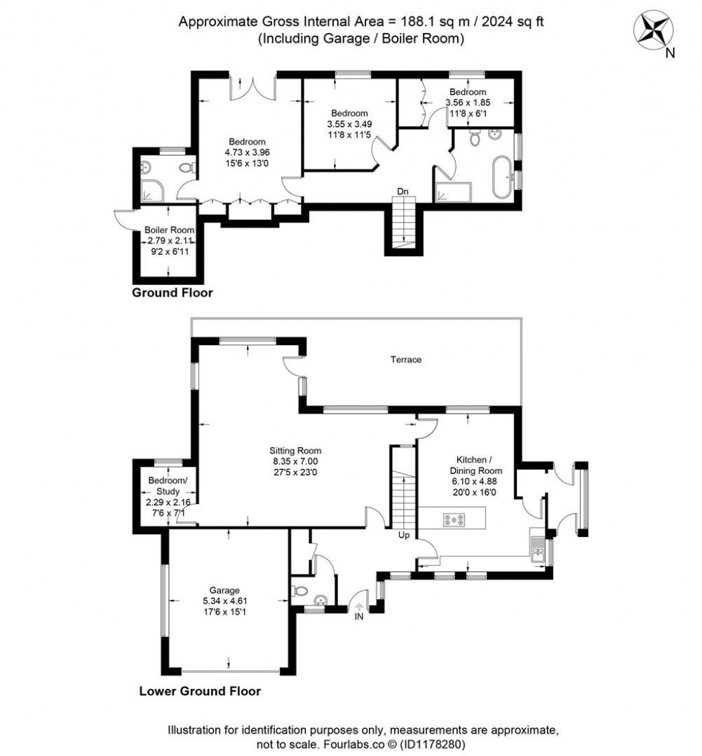 Floorplans For Rock End Avenue, Torquay