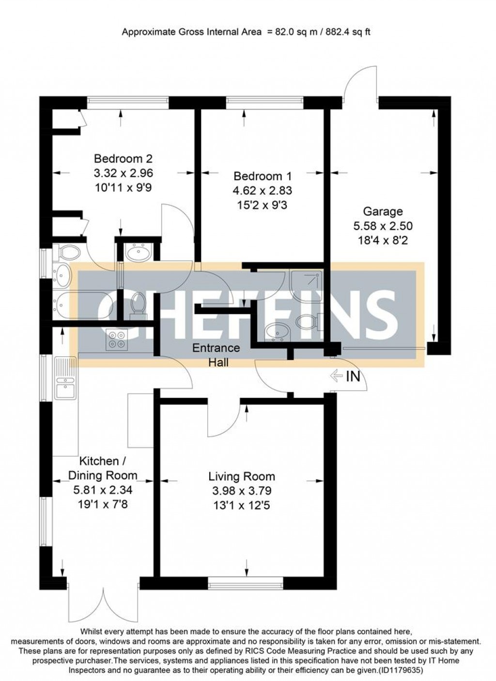 Floorplans For Westway Place, Witcham, Ely