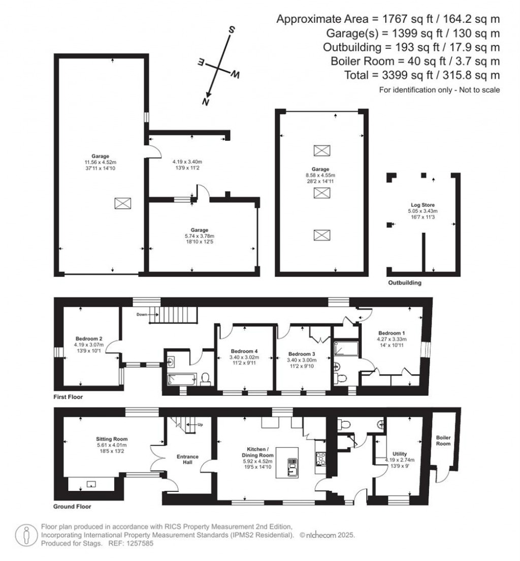 Floorplans For Sampford Arundel, Wellington