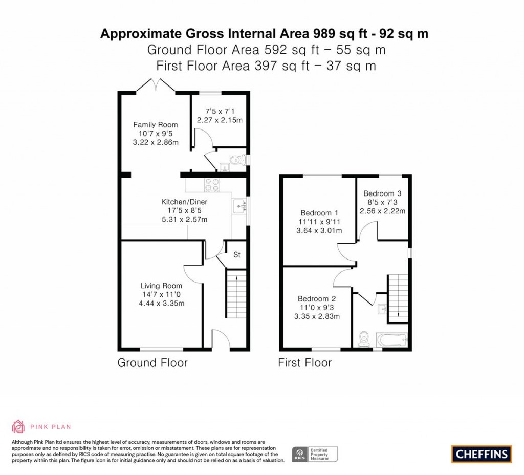 Floorplans For Cherry Hinton Road, Cambridge