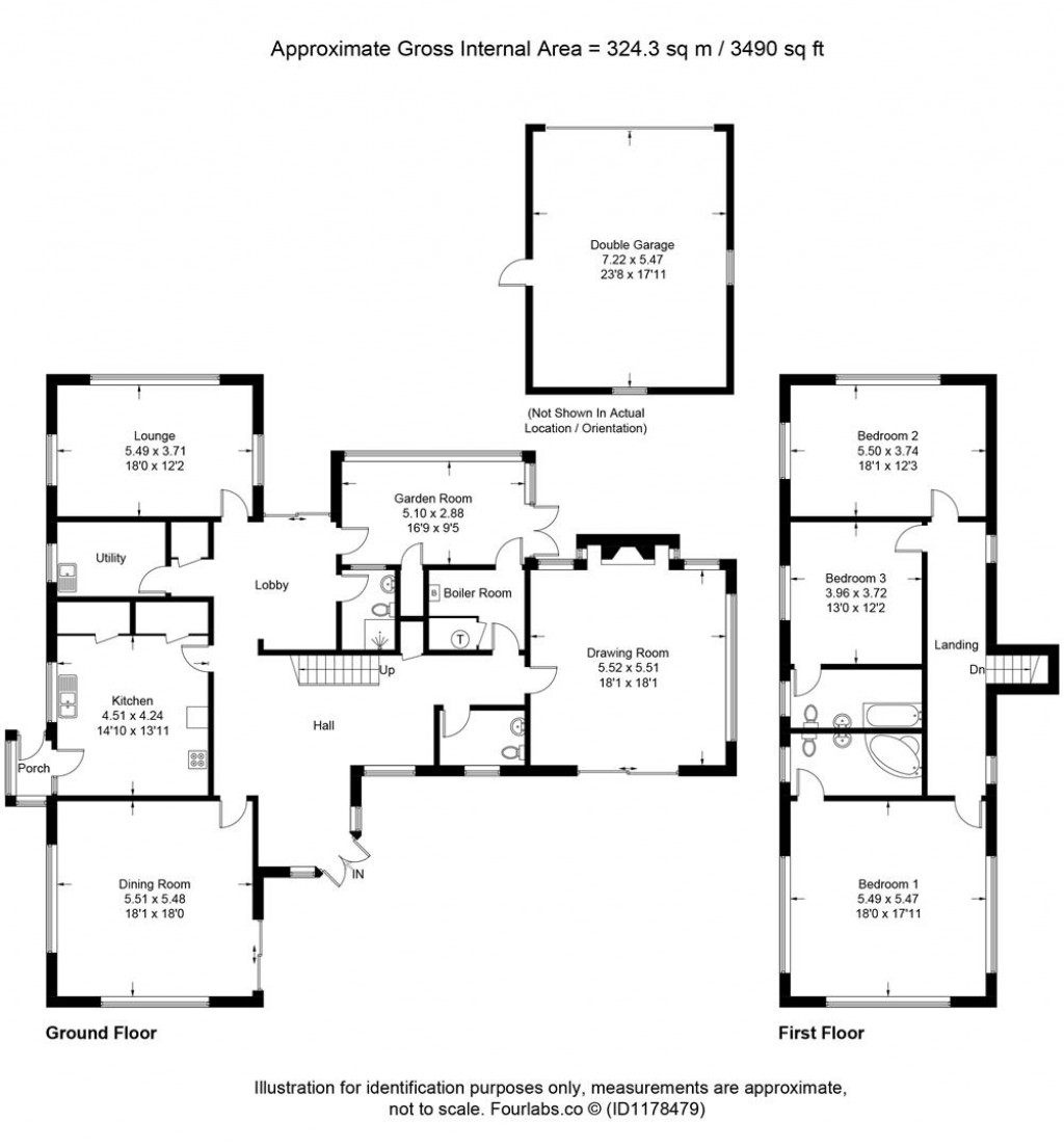 Floorplans For Eastcombe, Bishops Lydeard, Taunton