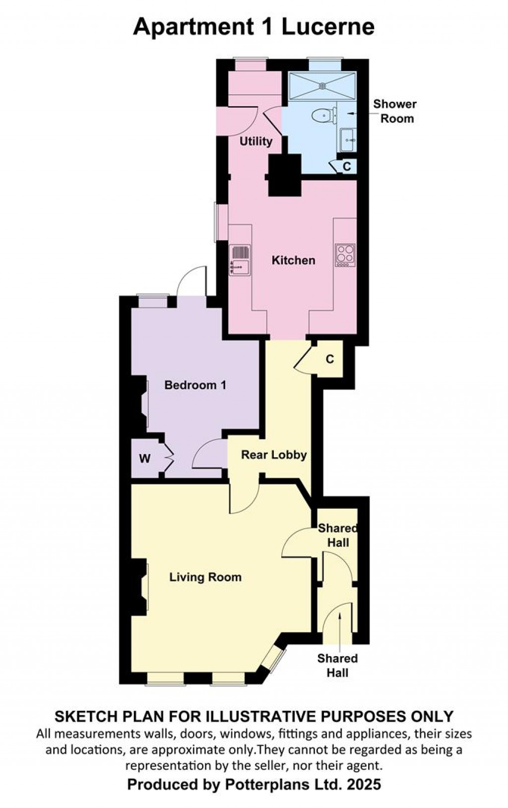 Floorplans For Freshwater, Isle of Wight