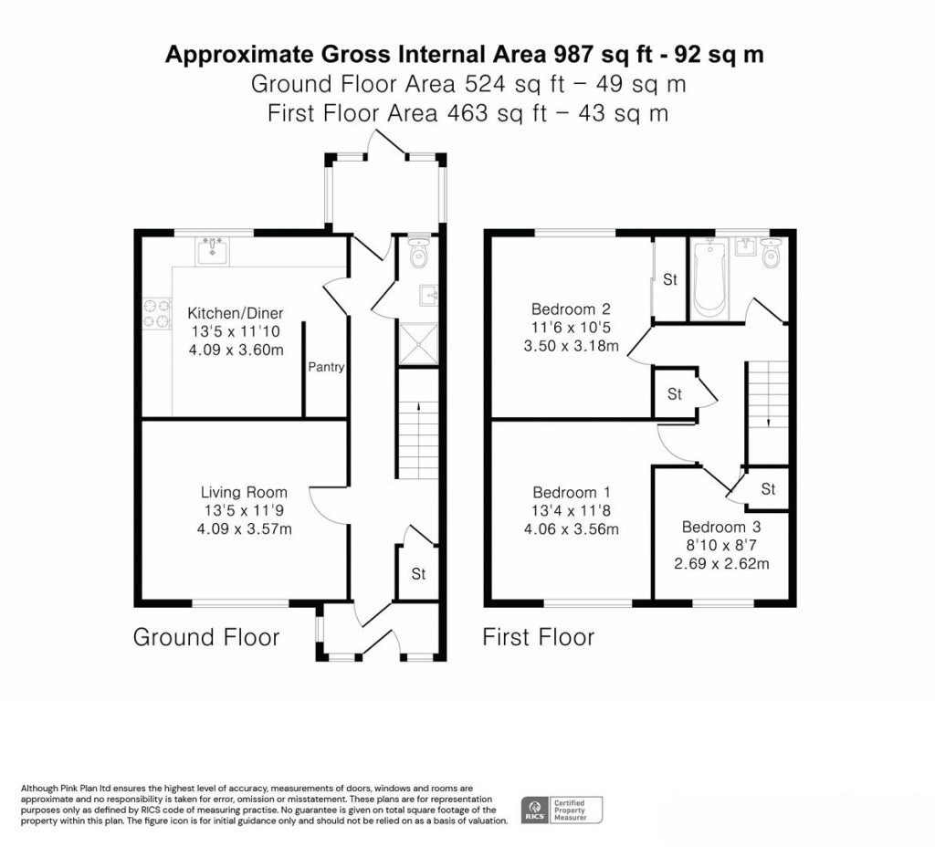 Floorplans For Fromont Close, Fulbourn