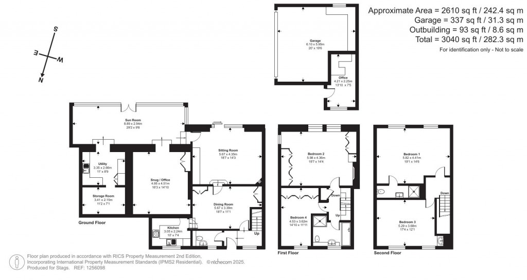 Floorplans For Instow, Bideford