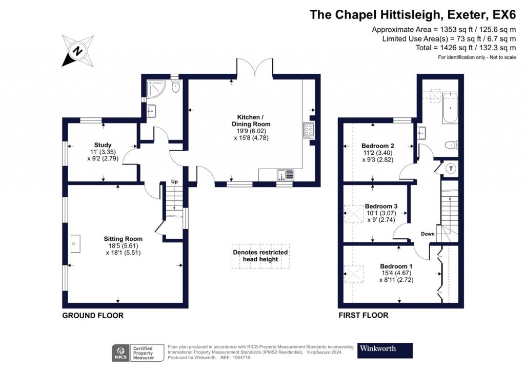 Floorplans For Hittisleigh, Exeter