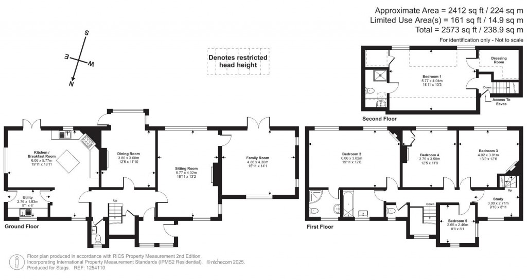 Floorplans For Boucher Way, Budleigh Salterton