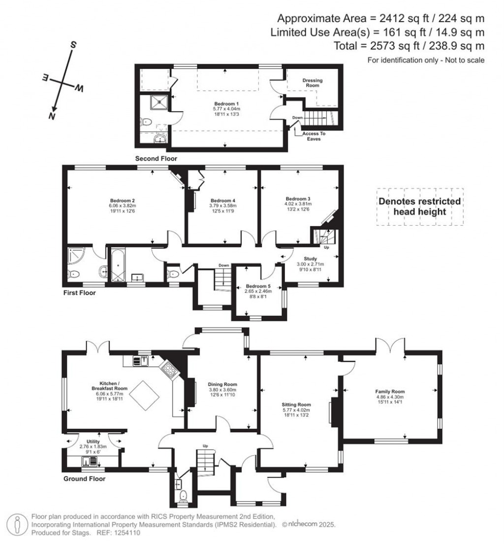 Floorplans For Boucher Way, Budleigh Salterton