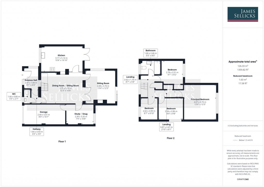 Floorplans For Birch House, Dover Street, Kibworth Beauchamp, Leicestershire