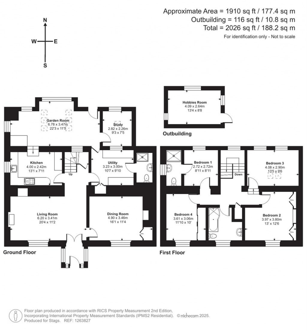 Floorplans For Old Hill, Grampound, Truro