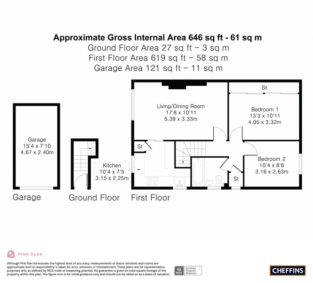 Floorplans For Chatsworth Avenue, Cambridge