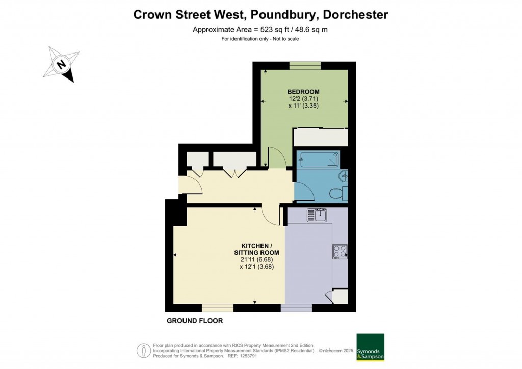 Floorplans For Crown Street West, Poundbury, Dorchester
